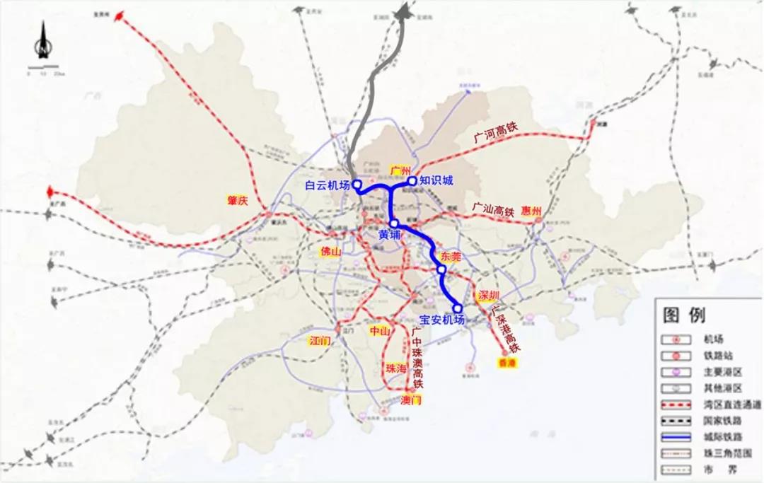 京九高铁最新线路图全景概览