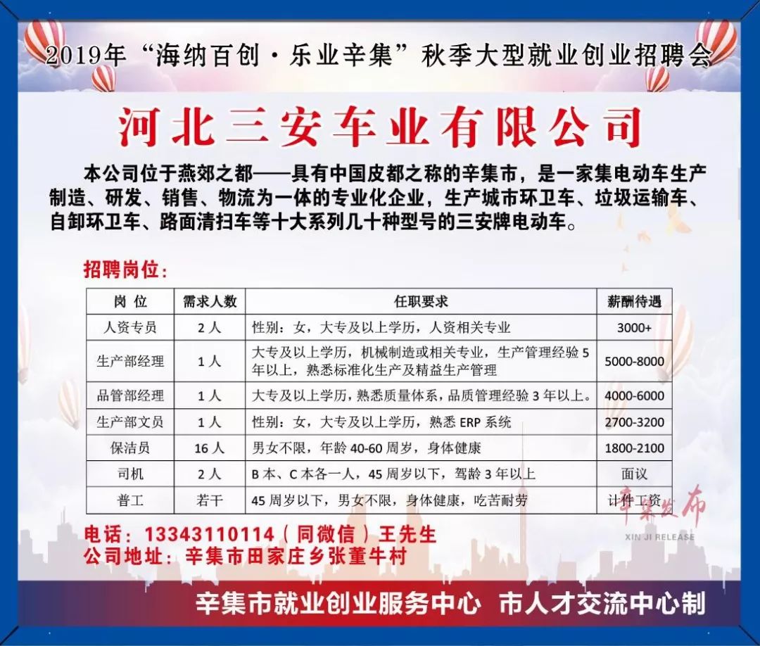 辛集招聘网最新招聘动态全面解析