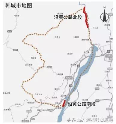 韩城最新地图，探索与发现的旅程